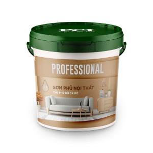 PROFESIONAL - Sơn phủ nội thất Che phủ Tối đa mờ