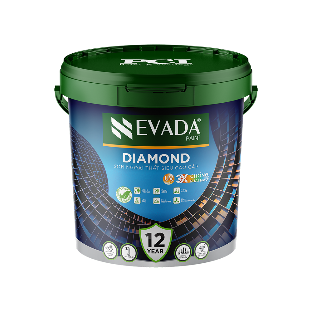 DIAMOND - Sơn ngoại thất Siêu cao cấp